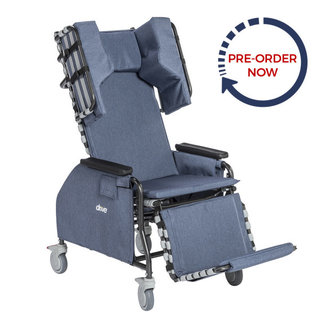 Drive Medical Rose Comfort Max tilt and recline chair with casters