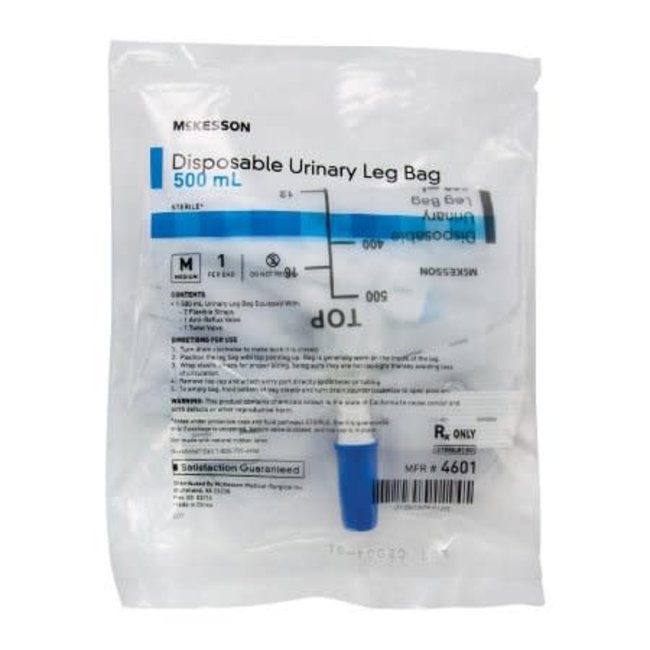 Urinary Catheter Bag with Anti-Reflux Valve