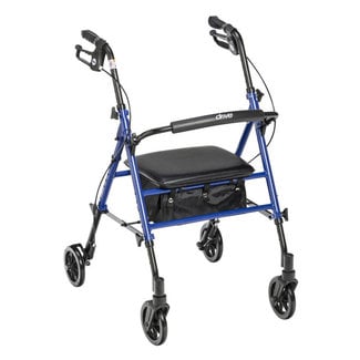 Drive Medical Adjustable Height Rollator 6"