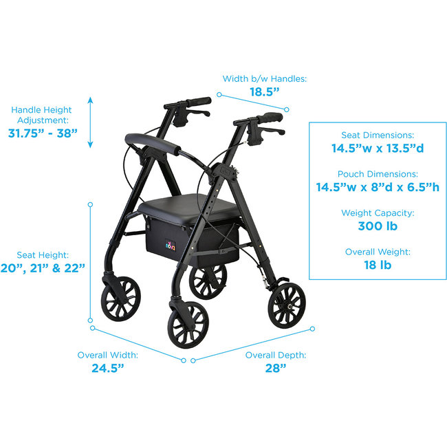 Nova Star 8 Rollator
