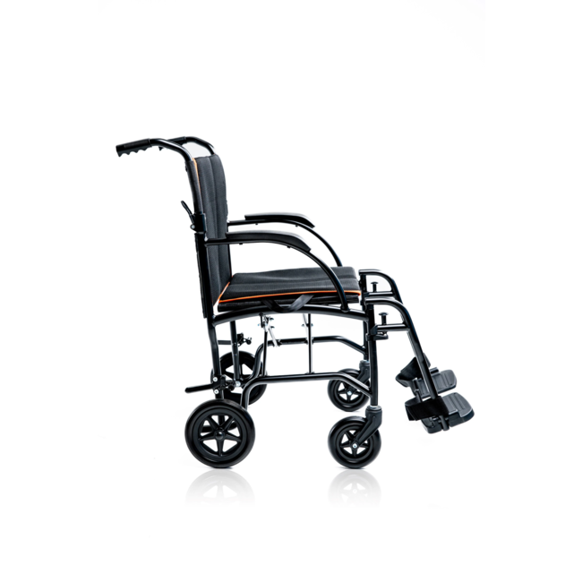 Feather Mobility Feather Transport Chair 18" w/ Handbrakes