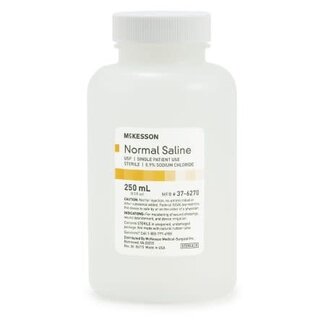 McKesson Normal Saline Sterile Irrigation Solution- Sodium Chloride 0.9% Solution