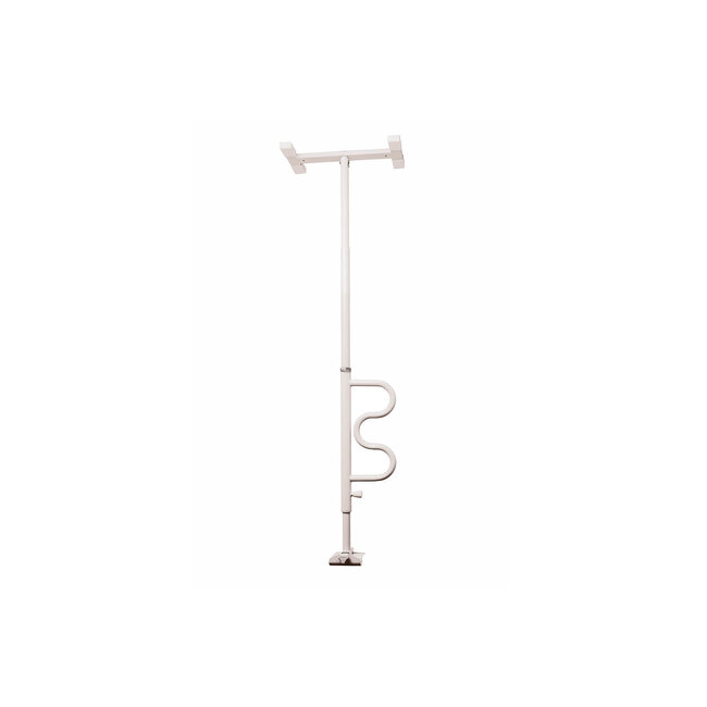 Stander Bathtub Security Pole with Curve Grab Bar