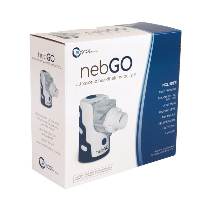 nebGO Handheld Mesh Nebulizer