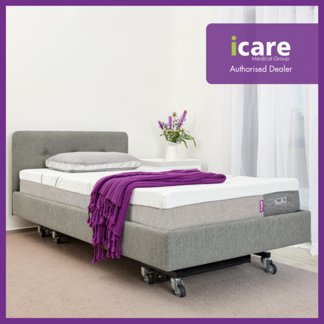 iCare Hospital Bed TwinXL Bundle