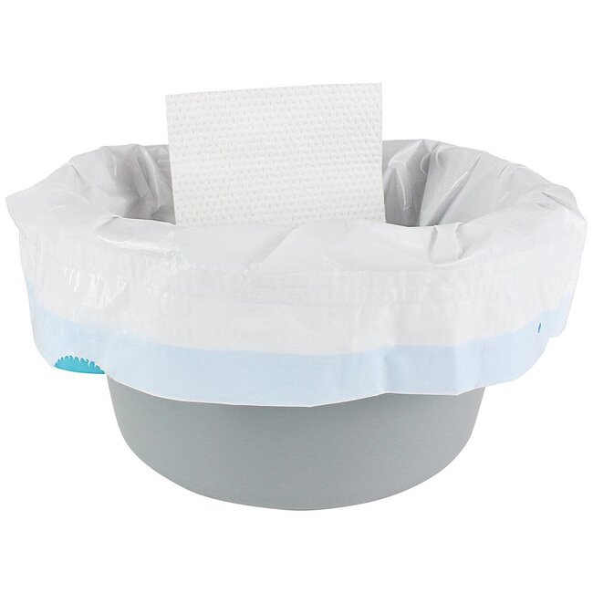 Vive Commode Pail Liners Box of 24