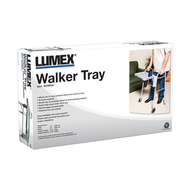 Folding Tray For Walker