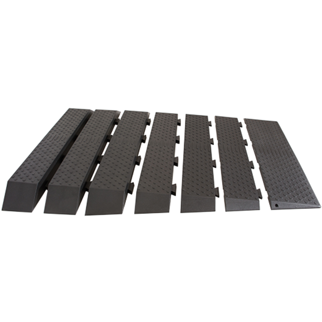 Harmar Modular Rubber Threshold Ramp Individual Segments