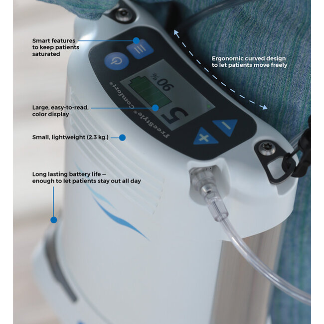 Caire Freestyle Comfort Portable Oxygen Concentrator