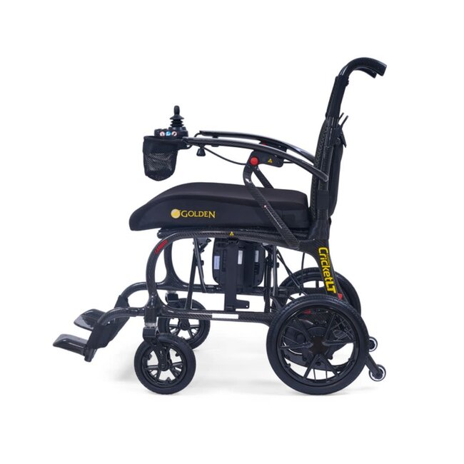 Golden Technologies Cricket LT GP309 Folding Power Wheelchair Carbon Fiber