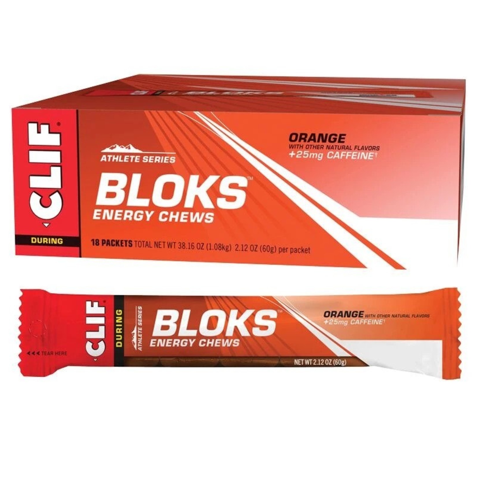 Clif Clif, Bloks Energy Chews Orange