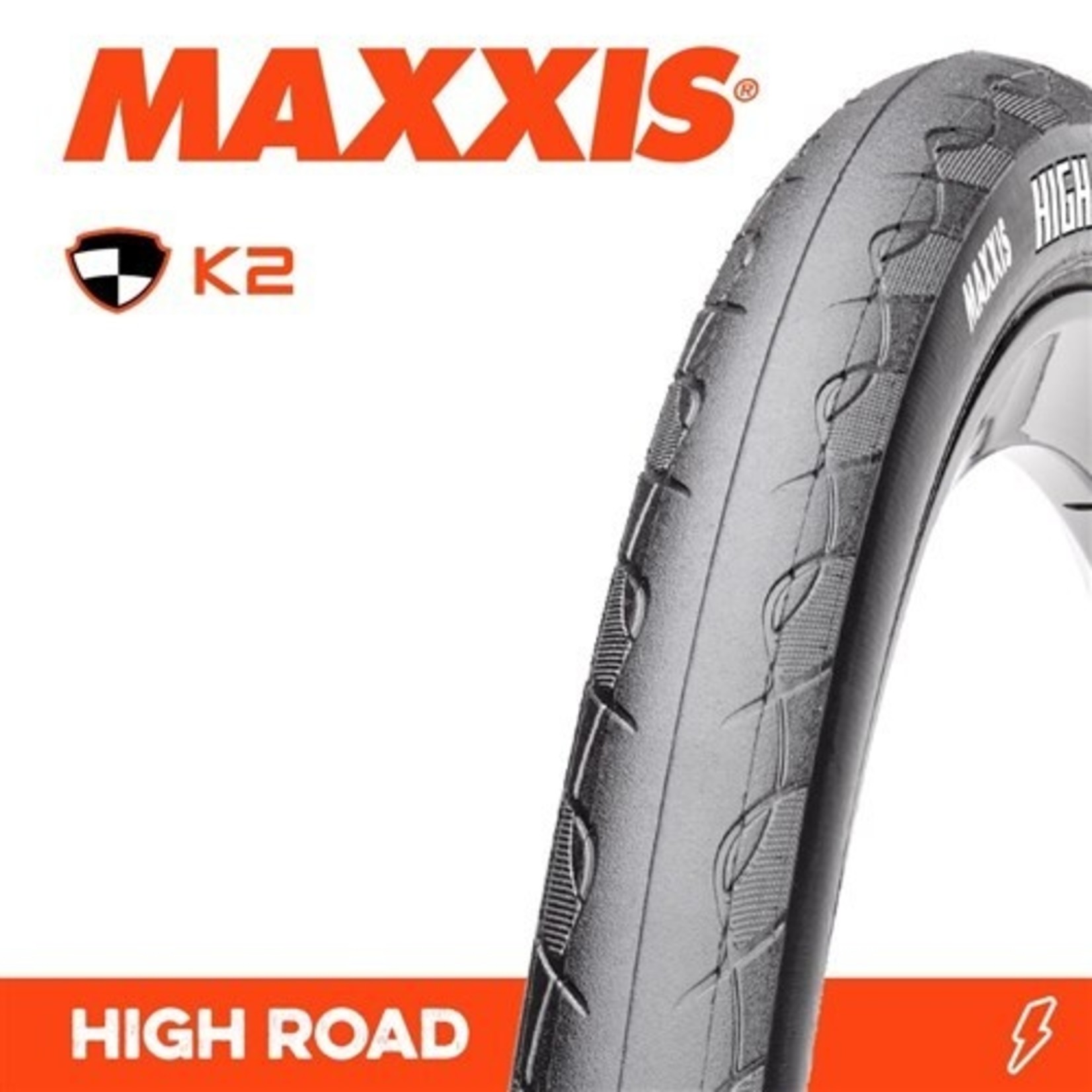Maxxis Maxxis, Tyre High Road 700x28 120TPI K2 HYPR Folding
