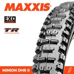 Maxxis Maxxis, Tyre Minion DHR II 26x2.30 EXO TR 60TPI Black