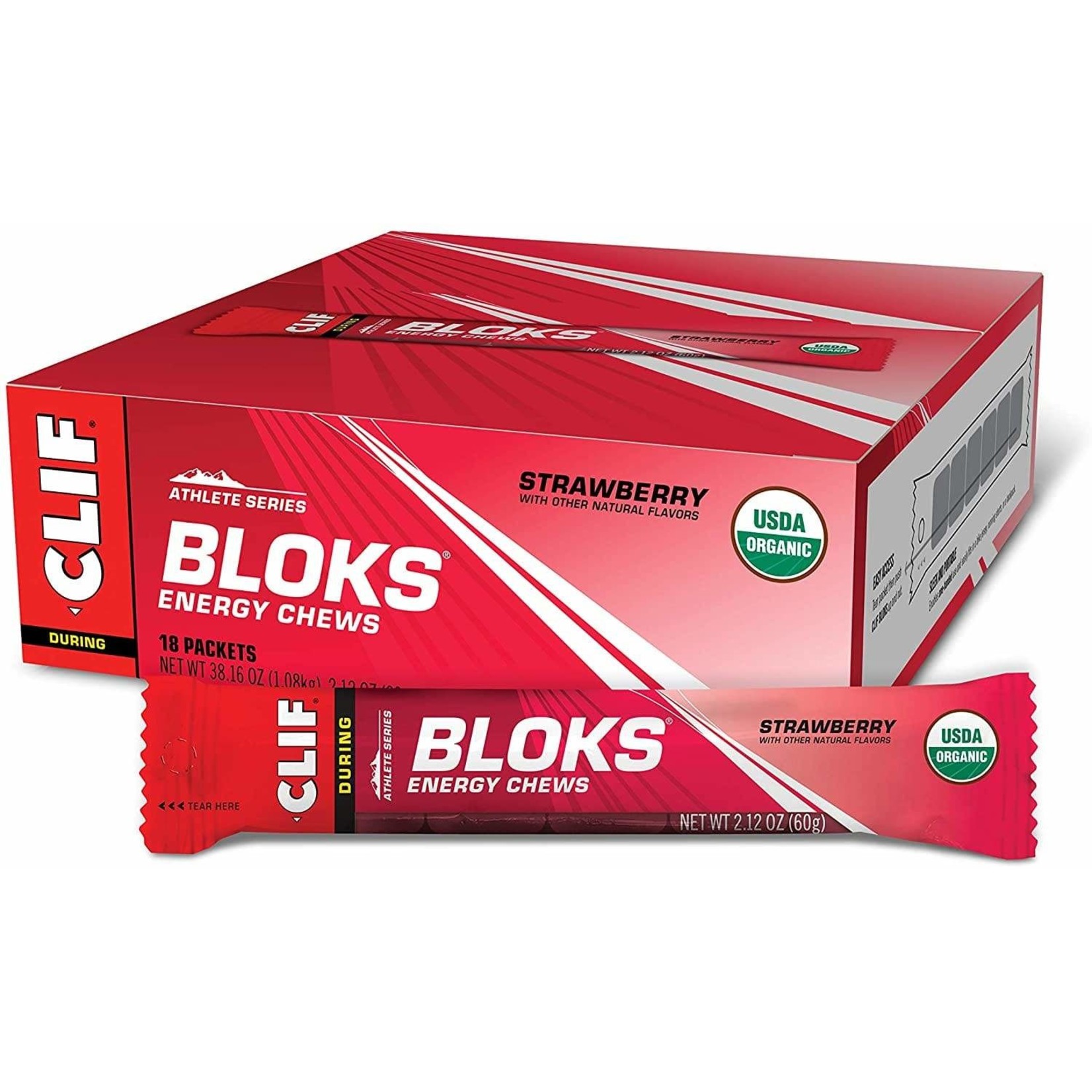 Clif Clif, Bloks Energy Chews Strawberry