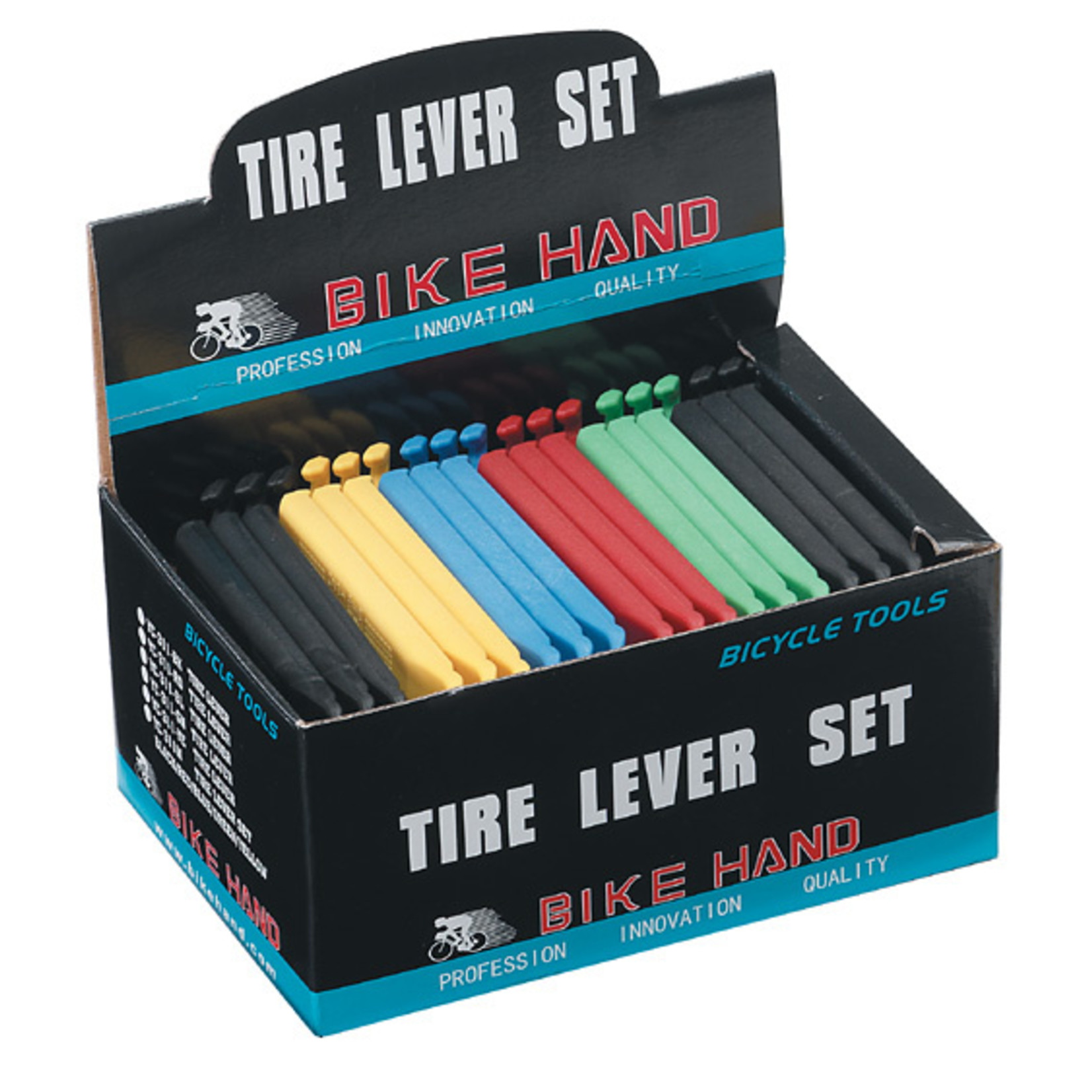 Bikehand Bikehand, Tyre Lever 3x Set (Assorted Colours)