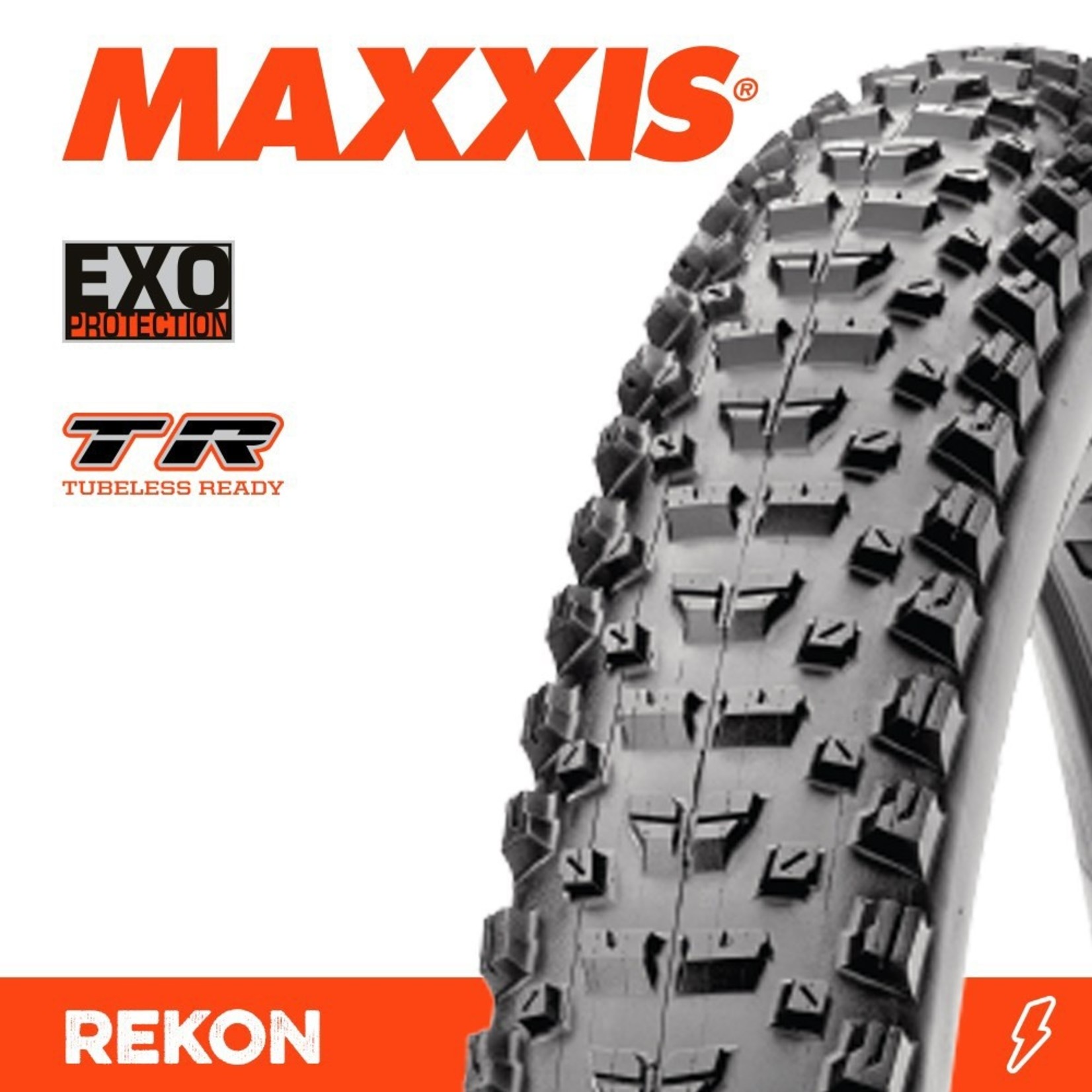 Maxxis Maxxis, Tyre Rekon 29x2.40 Dual Compound, EXO TR 60TPI Black