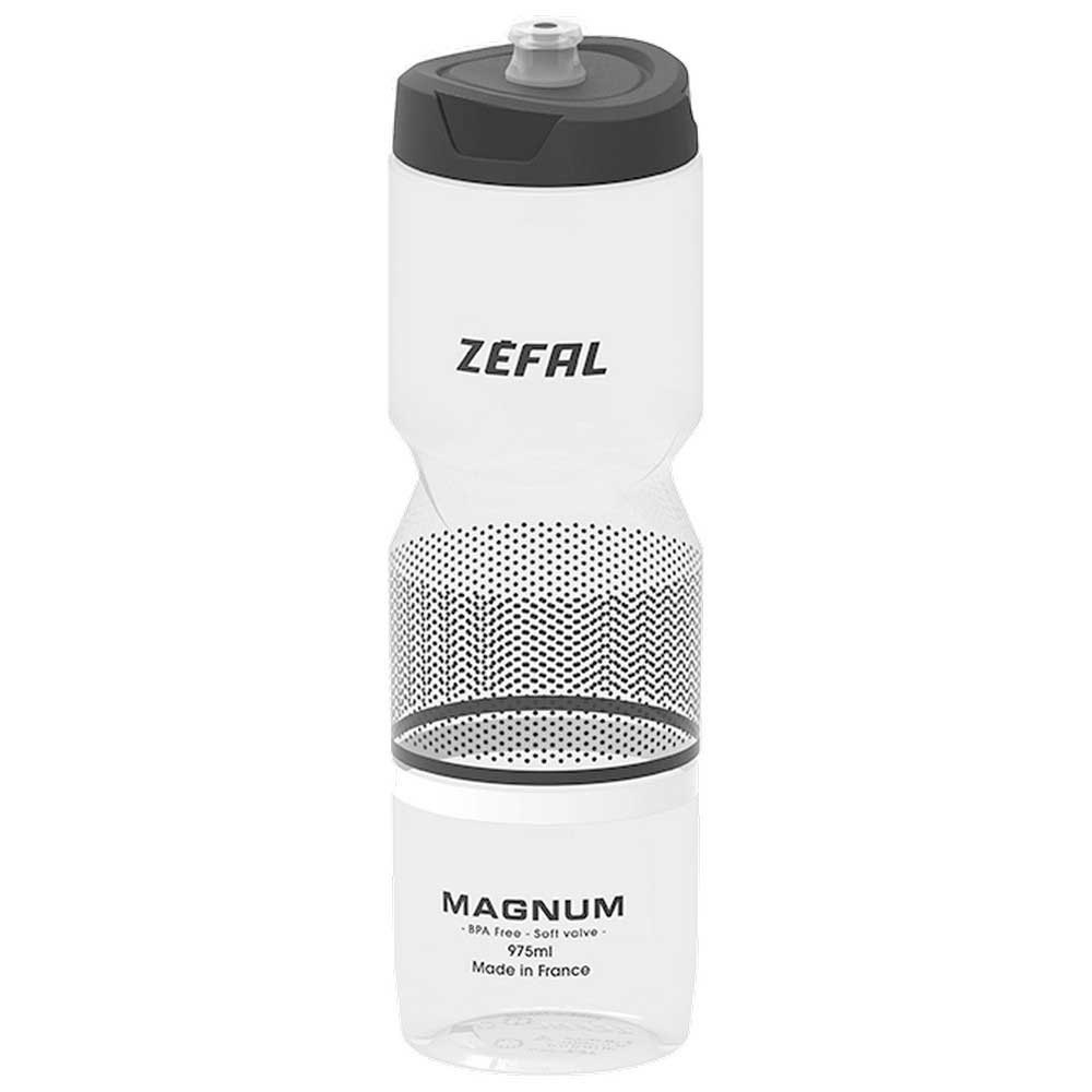 Zefal Magnum Grip Extra Large Water Bottle (Transluscent) (33oz