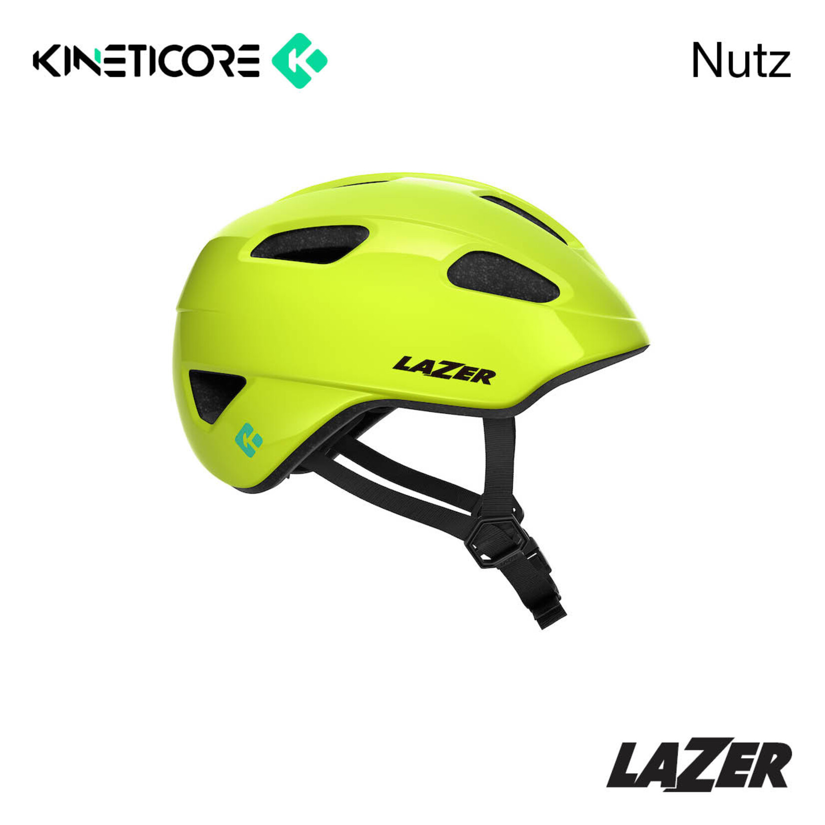 Lazer Lazer, Helmet Nutz KinetiCore Kids Unisize 50-56cm