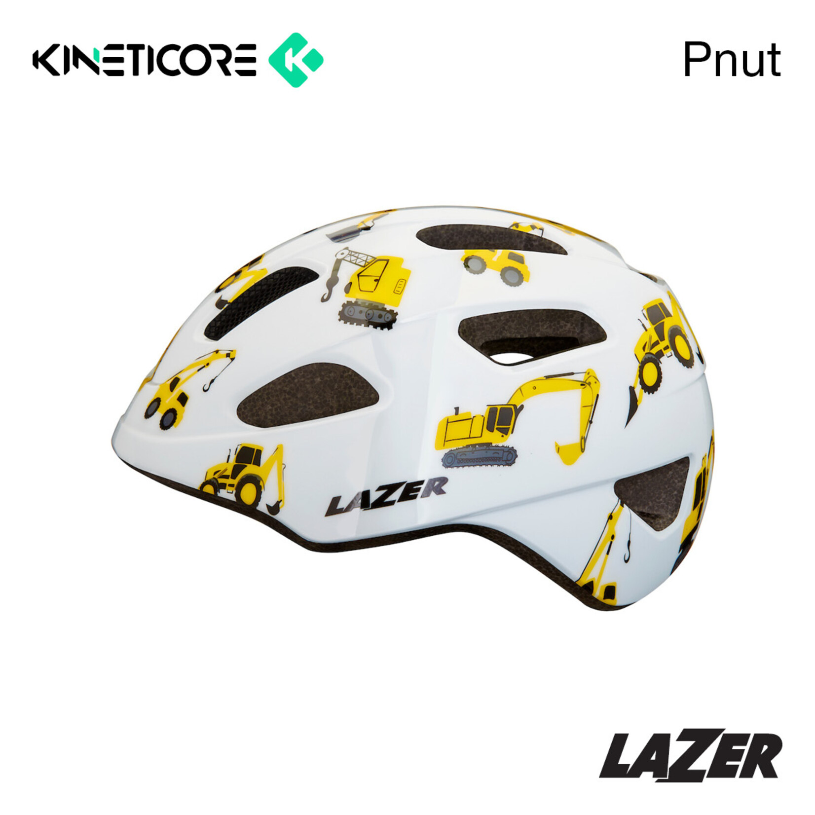 Lazer Lazer, Helmet P'Nut KinetiCore Kids Unisize 46-52cm