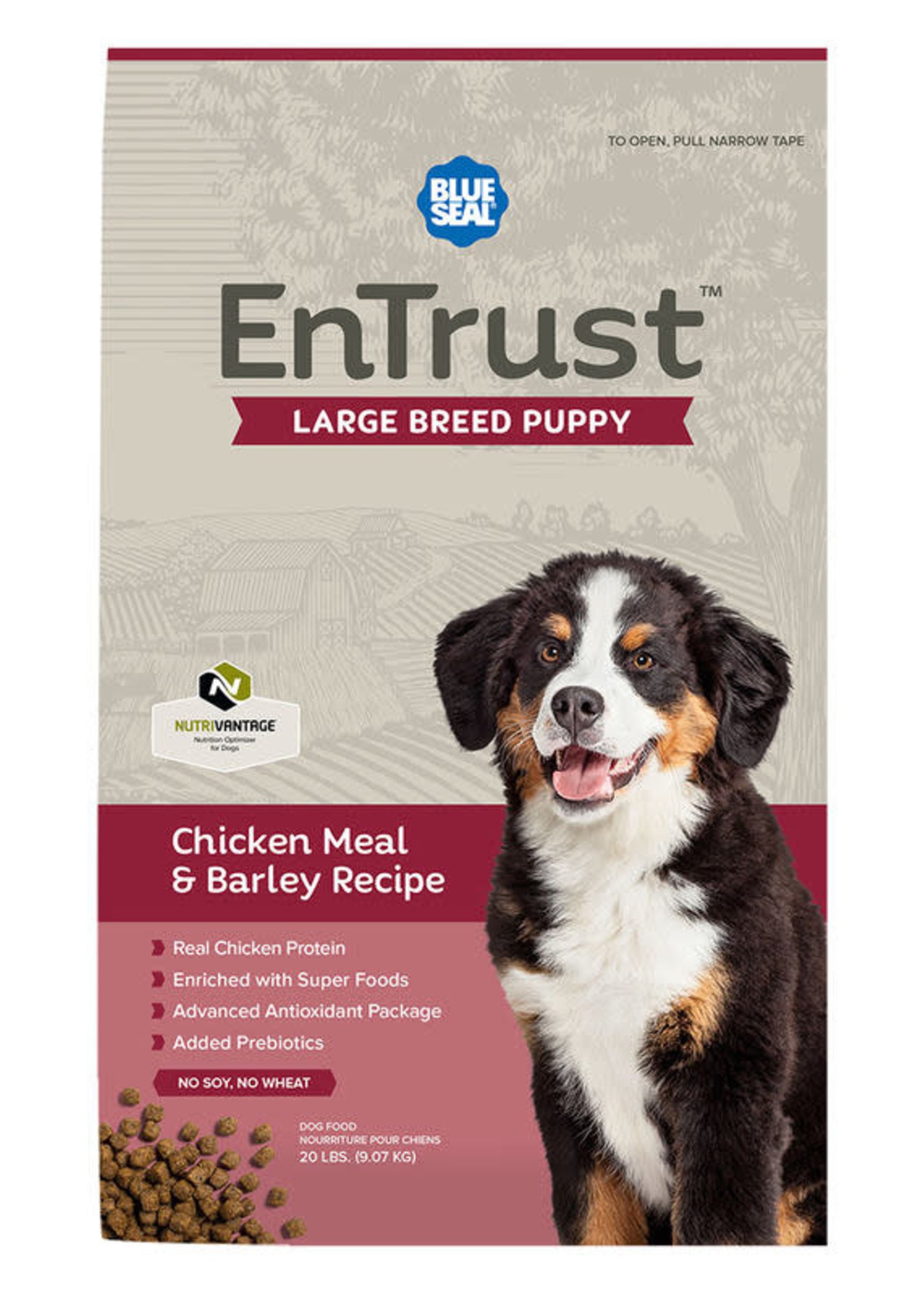 entrust blue seal dog food