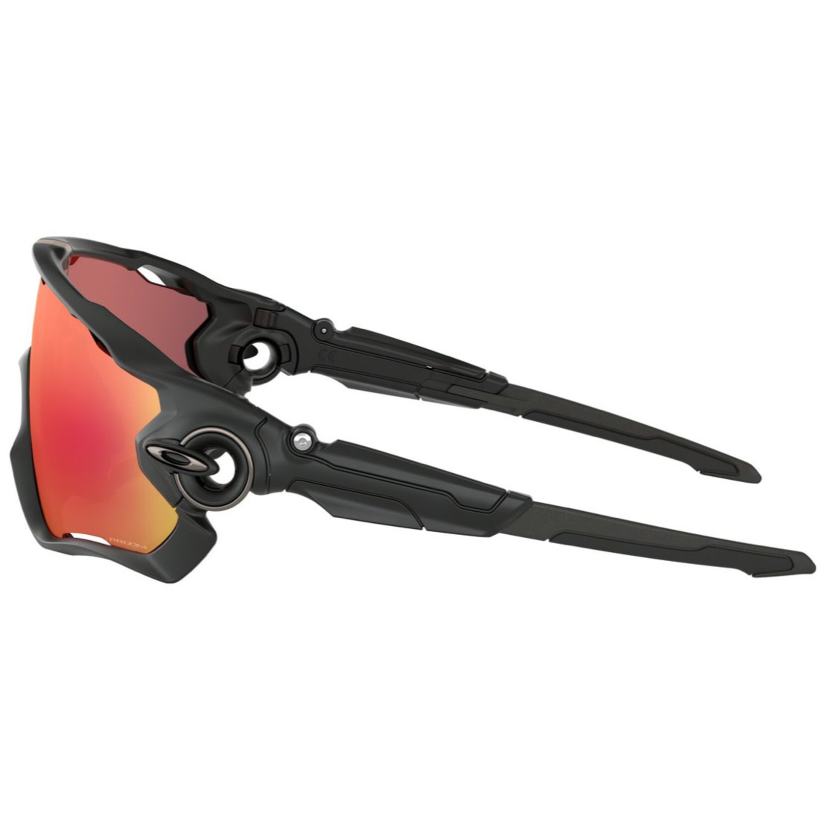 Oakley Oakley Jawbreaker Matte Black w/ Prizm Trail Torch Sunglasses