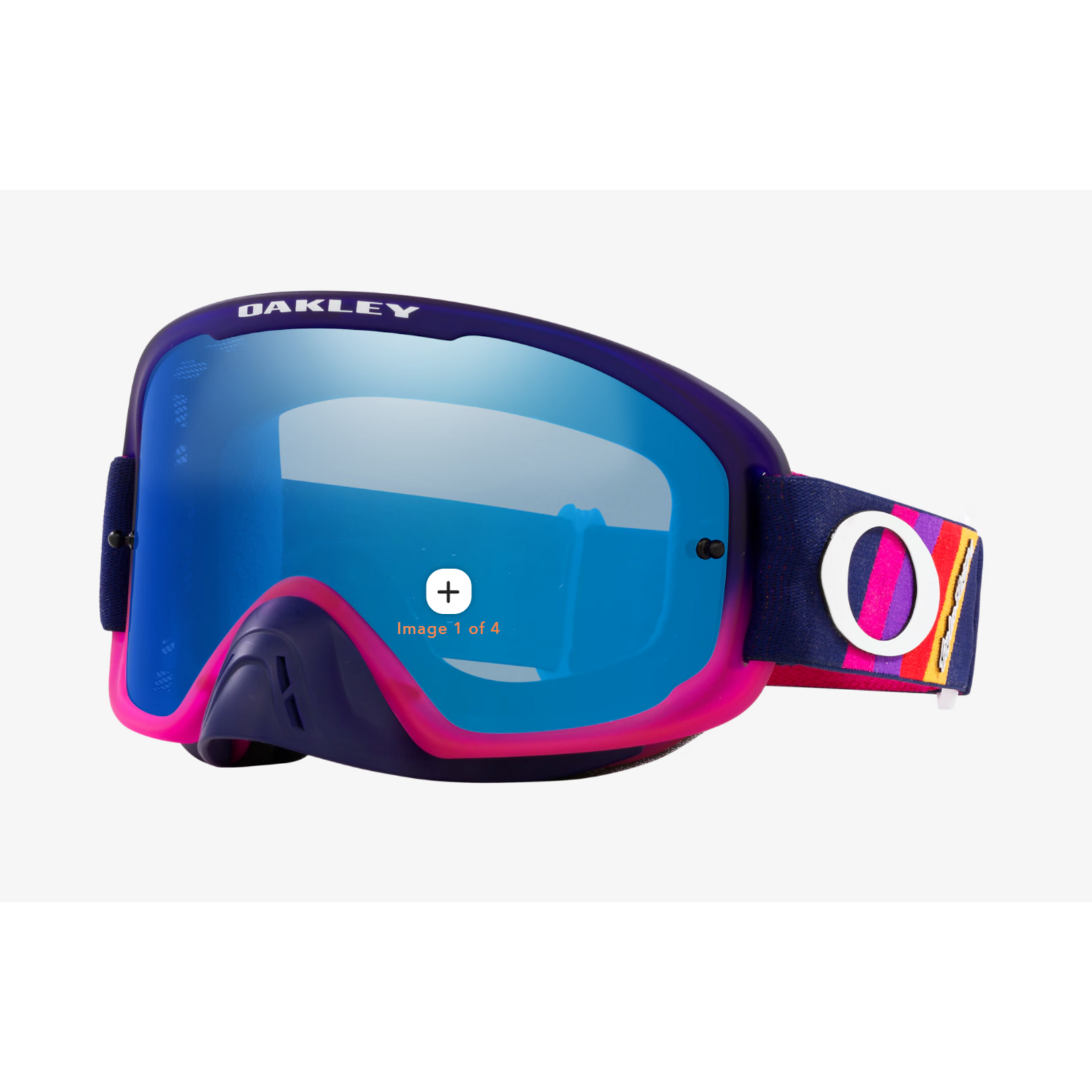 Oakley O-Frame® 2.0 PRO MTB Troy Lee Designs navy stripes Strap