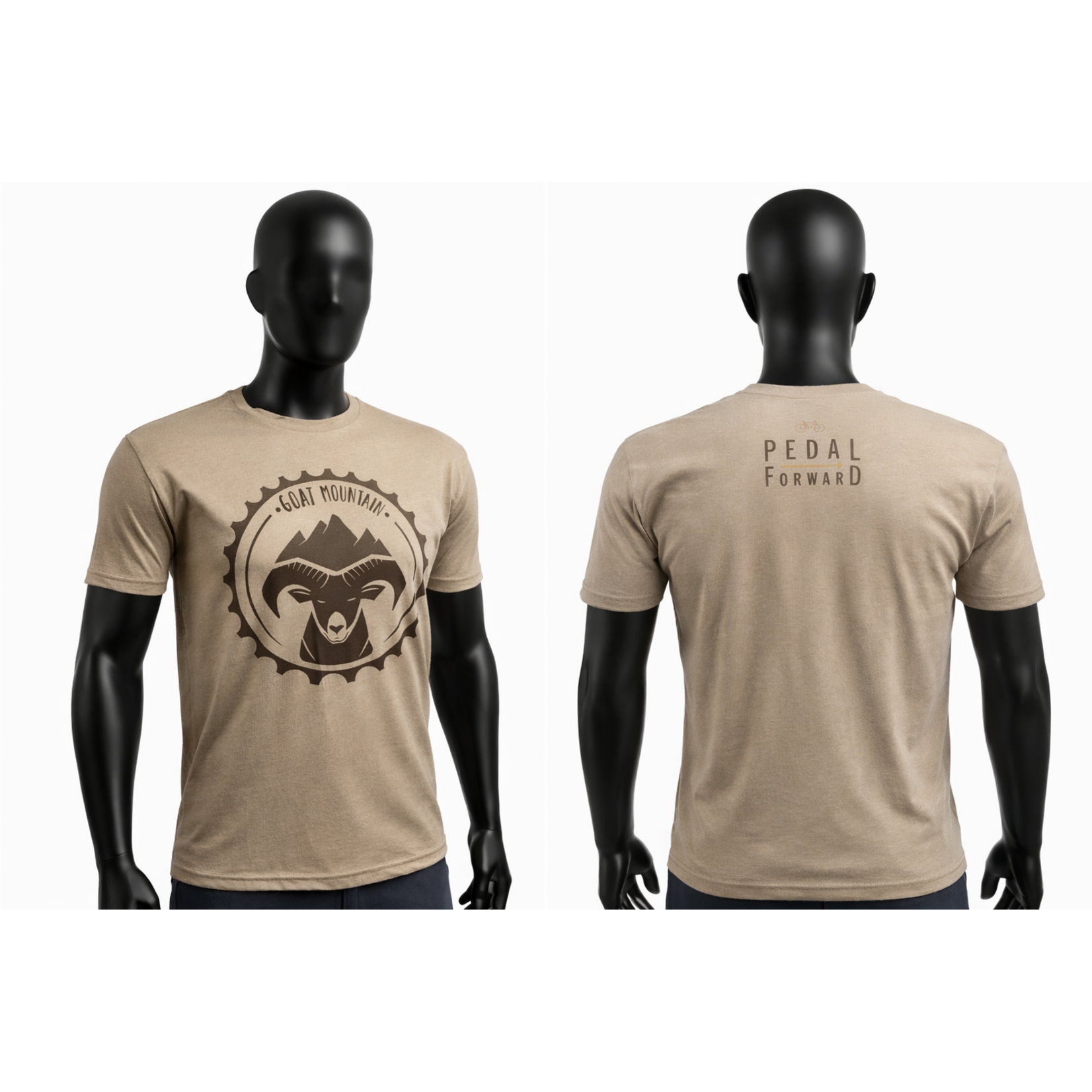 Pedal Forward Goat T-shirt