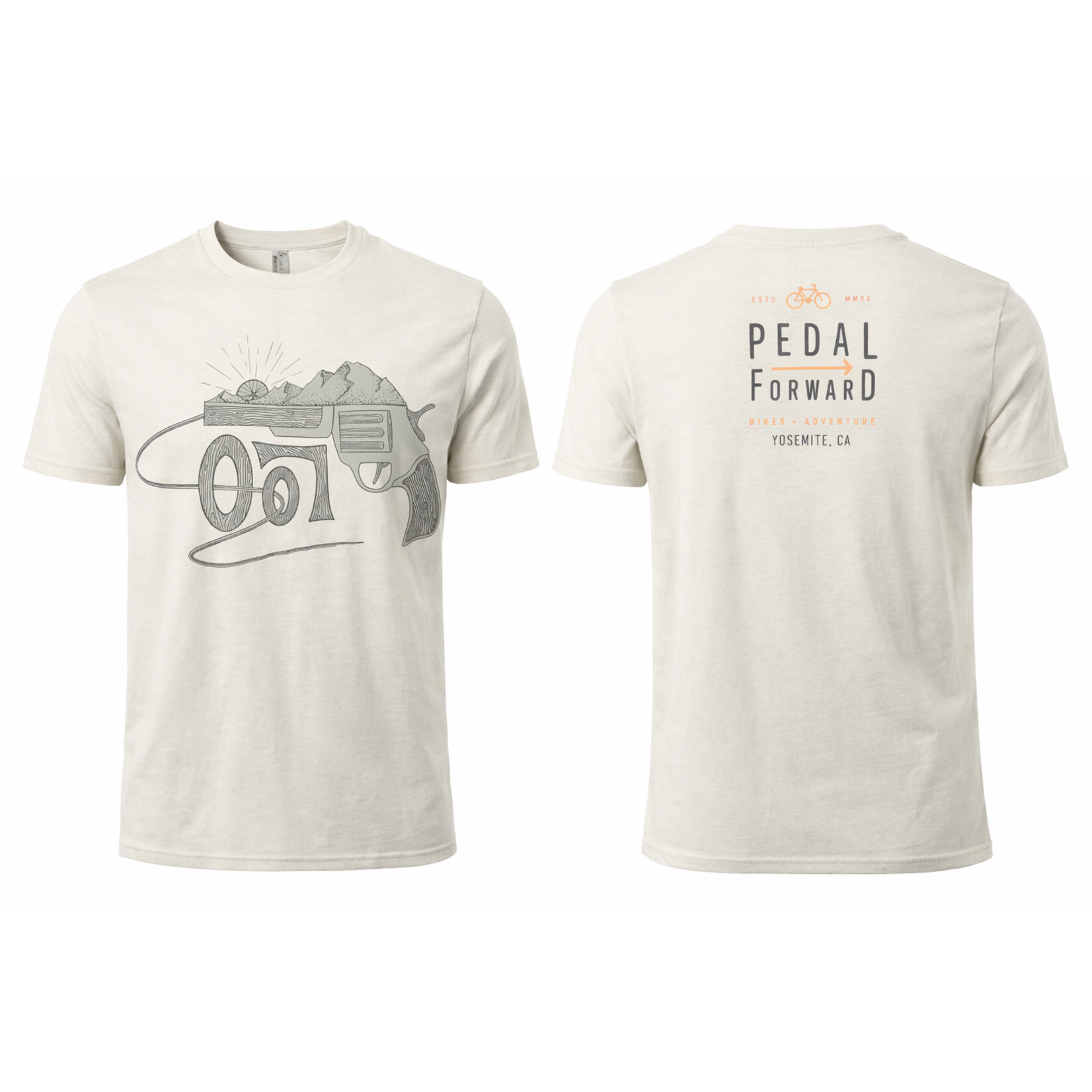 Pedal Forward 007 T-shirts