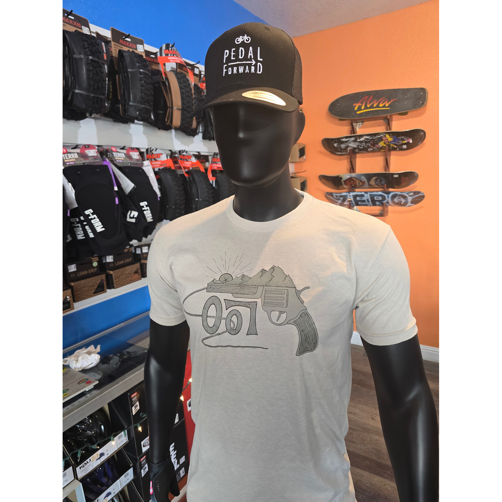 Pedal Forward 007 T-shirts