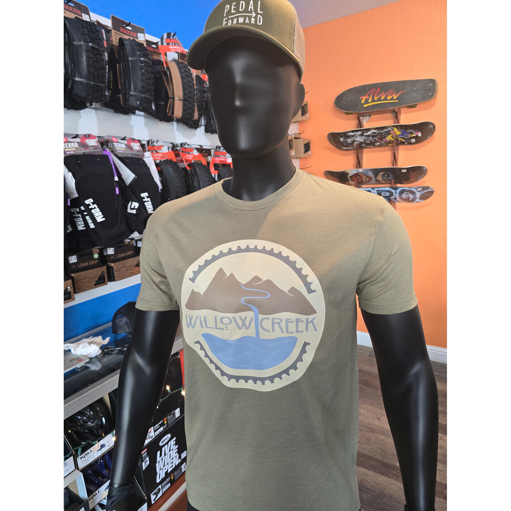 Pedal Forward Willow T-shirt