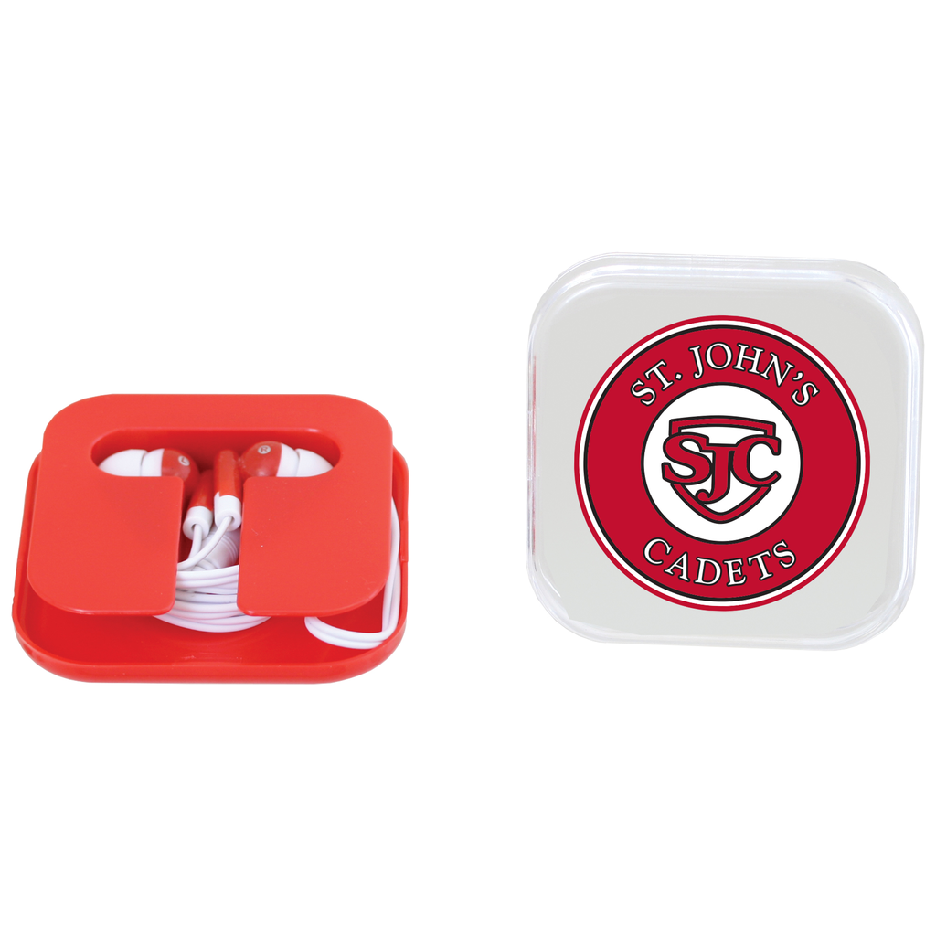 Spirit Item CP051 Campus SJC Earbuds Red