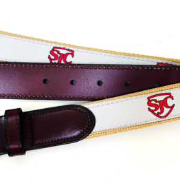 Gells CH07074 Leather/ribbon SJC Pin Buckle Belt