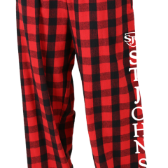 Clothing Unisex Red/Black Flannel Pant