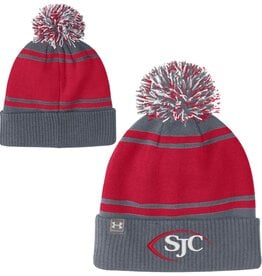 Under Armour GFS02006UH706U Football Pom Beanie