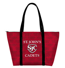 Spirit Products SP07080TT346 Weekender XL SJC Tote Bag   Red/Black