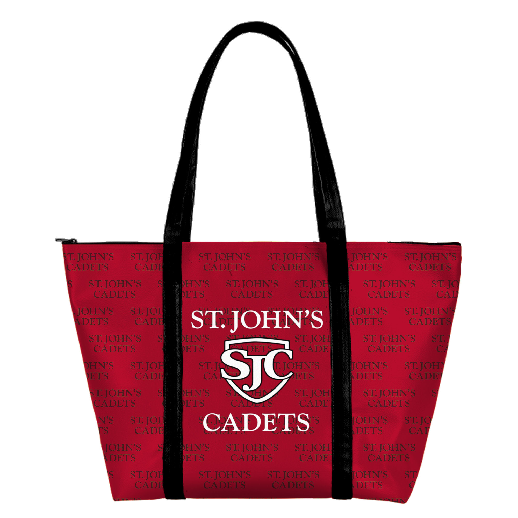 Spirit Products SP07080TT346 Weekender XL SJC Tote Bag   Red/Black