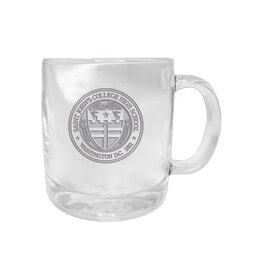Spirit Products SP070624GW140 Clear Glass Etched Mug 12.25oz