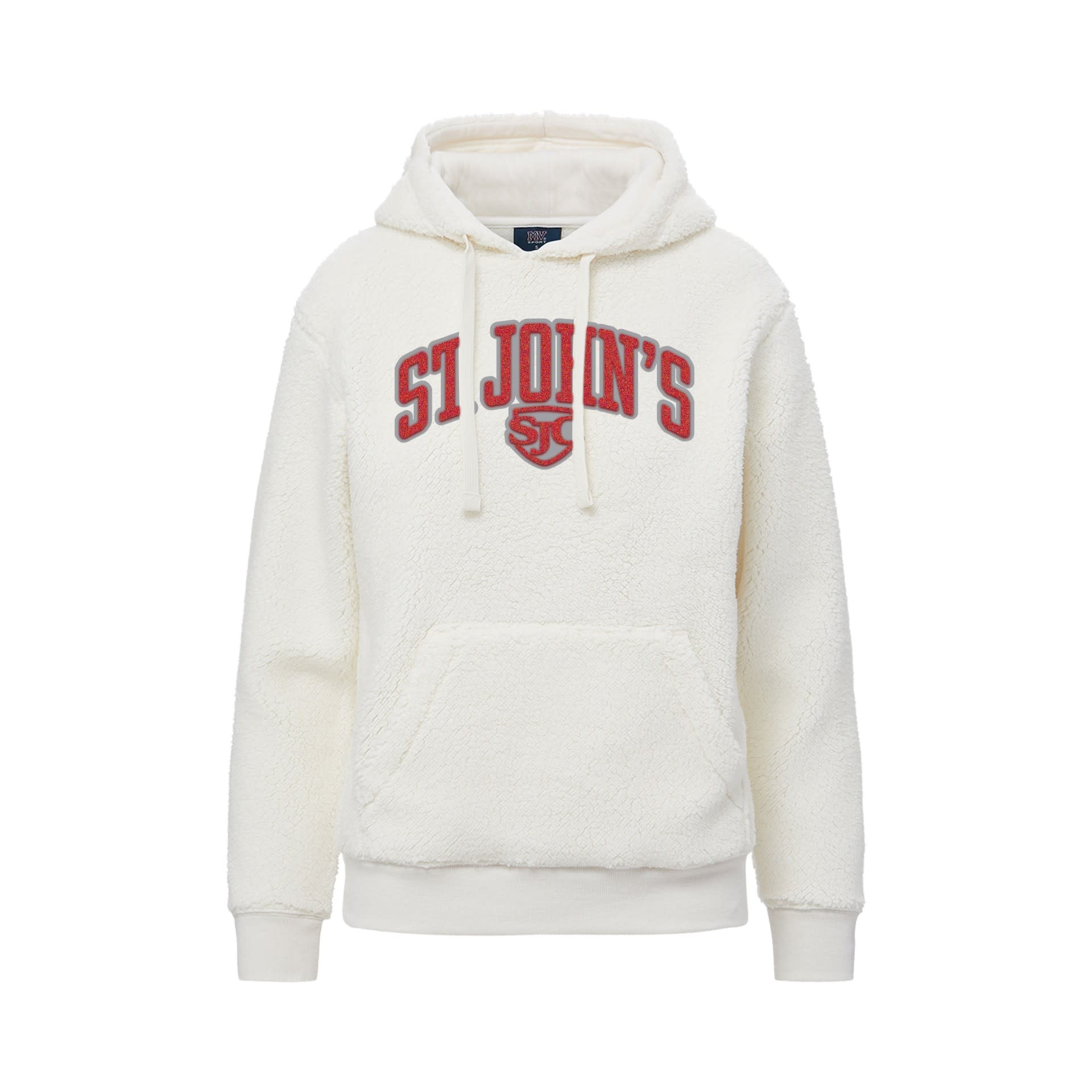 MV Sports MVS002011W25122 Ladies Sherpa Chenille Hoody