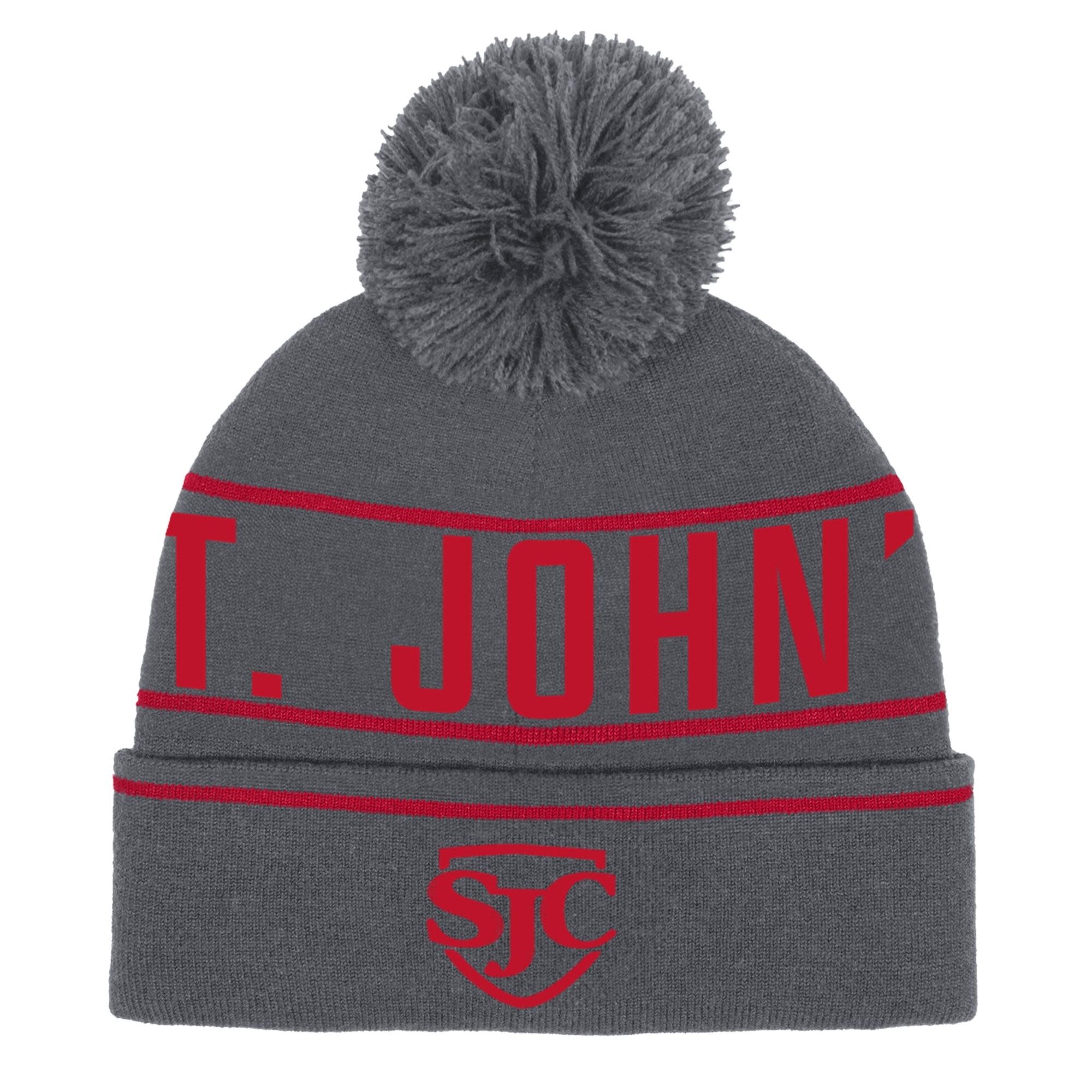 Under Armour GFS06002UH704U Halftime Knit St. John's Pom Beanie