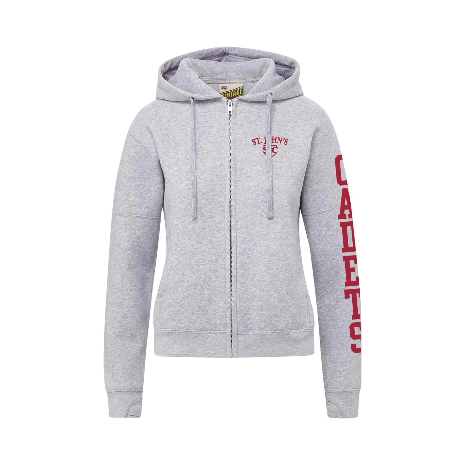 MV Sports MVS02011W25165 Ladies Full Zip Hoody Sweatshirt