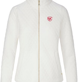 Landway College House CH08002CF667LD Womens Landway Quilted Full Zip