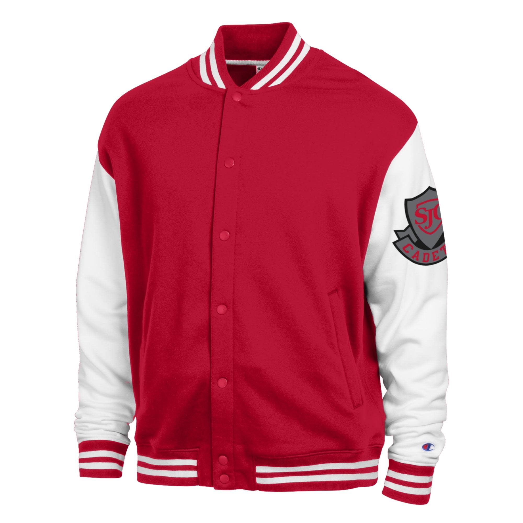 Champion CHGFS08003CB2000 St. John's Fleece Varsity Jacket