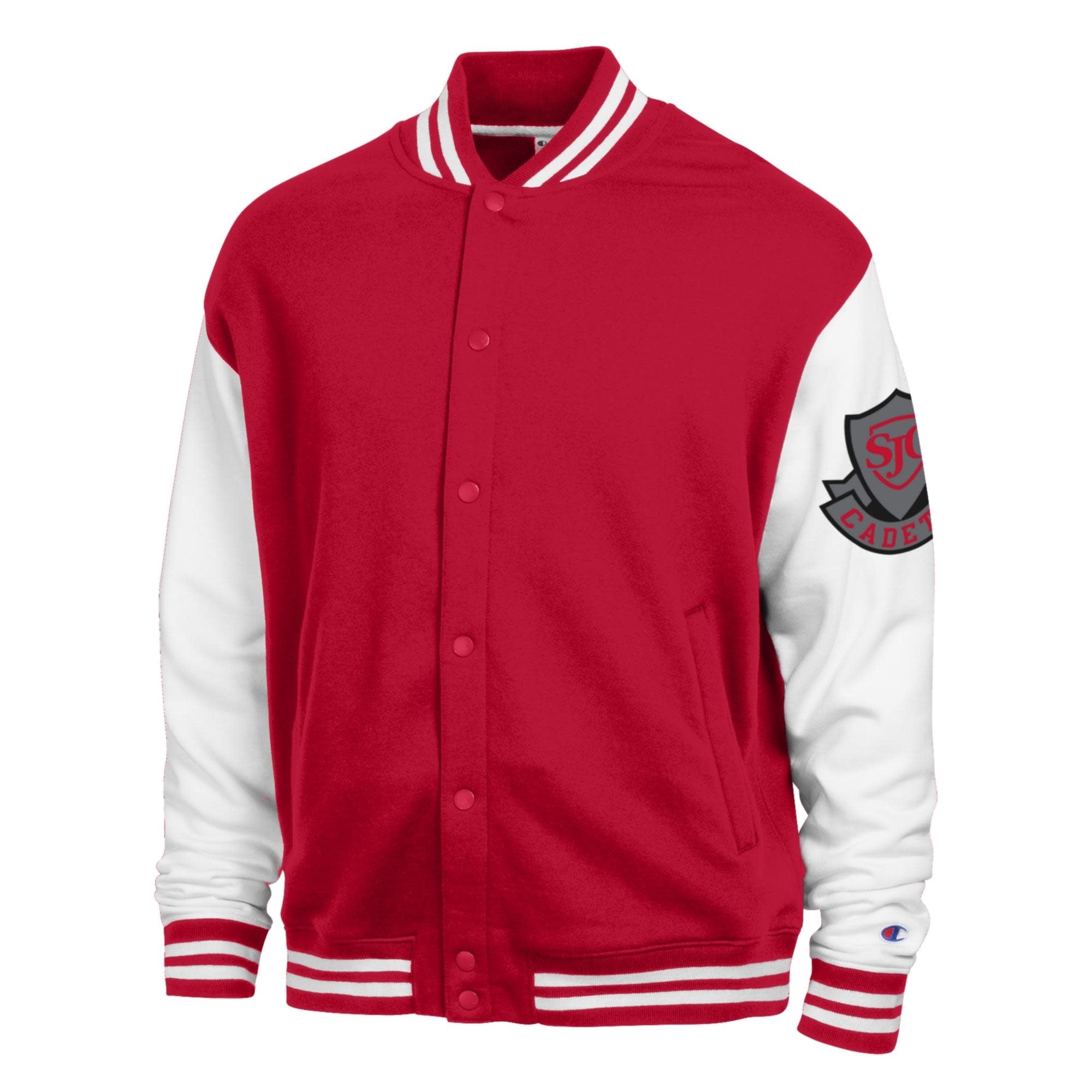 Champion CHGFS08003CB2000 St. John's Fleece Varsity Jacket