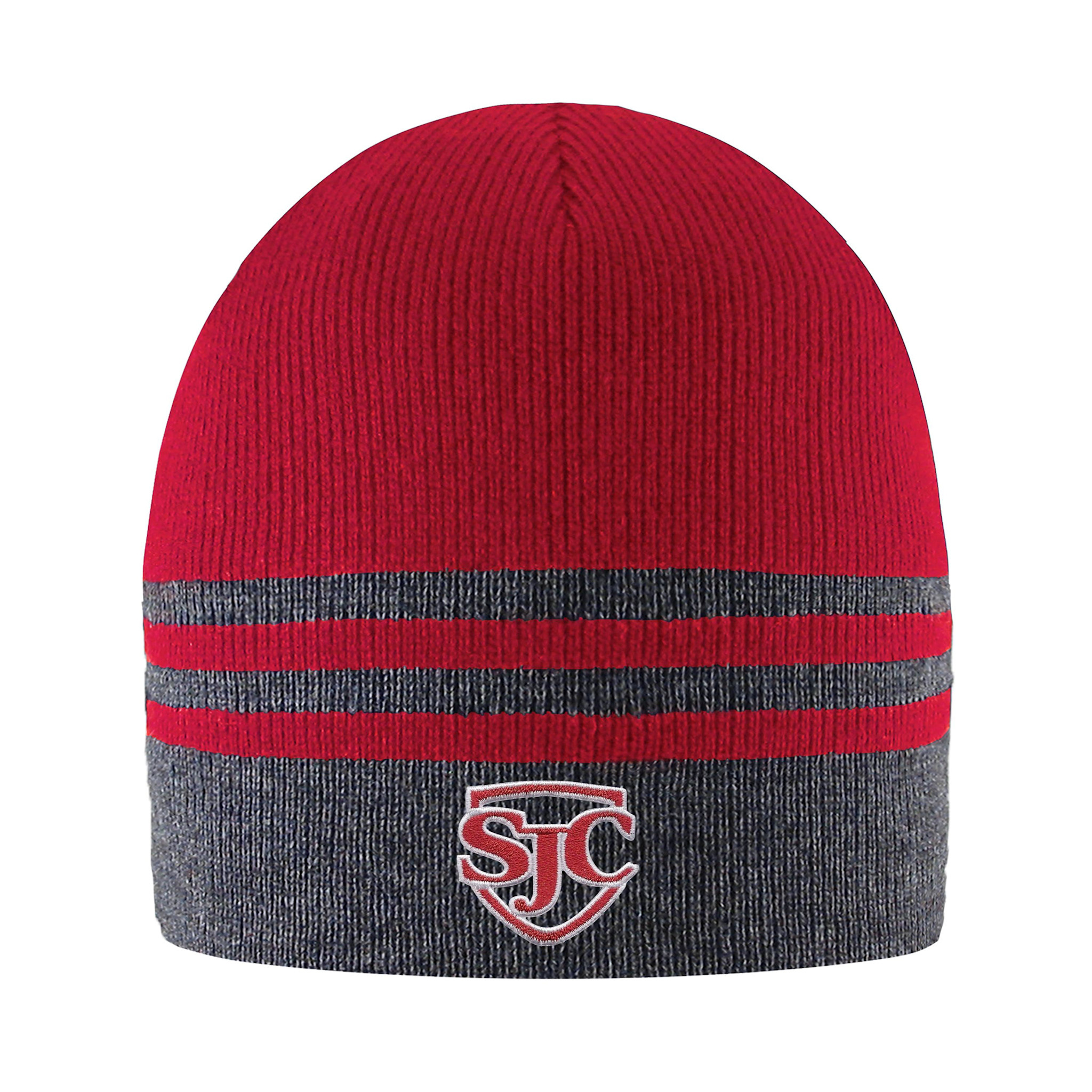 Winter Wear 6051 Crew Varsity Stripe Beanie