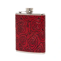 Brouk & Co Red Rose Flask