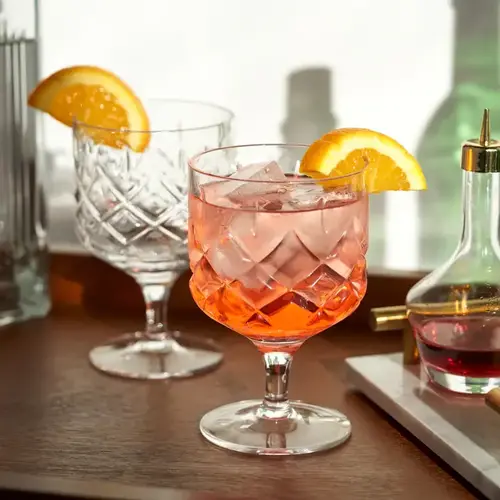 Viski Stemmed Admiral Cocktail Glasses-Set of 2