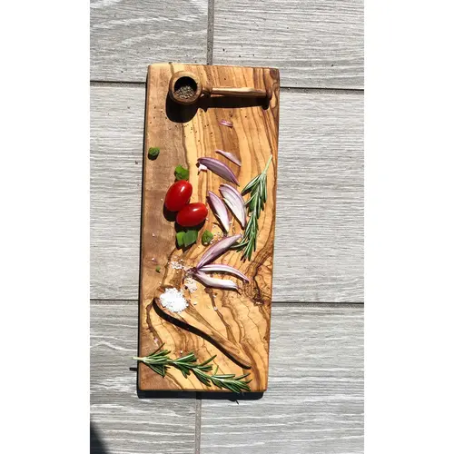 Scents & Feel Olive Wood Rectangle Board