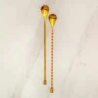 A Bar Above Gold Bar Spoon Set