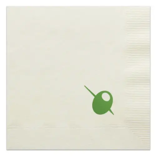 One & Only Paper Olive Cocktail Napkins