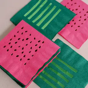 Watermelon Cocktail Napkins